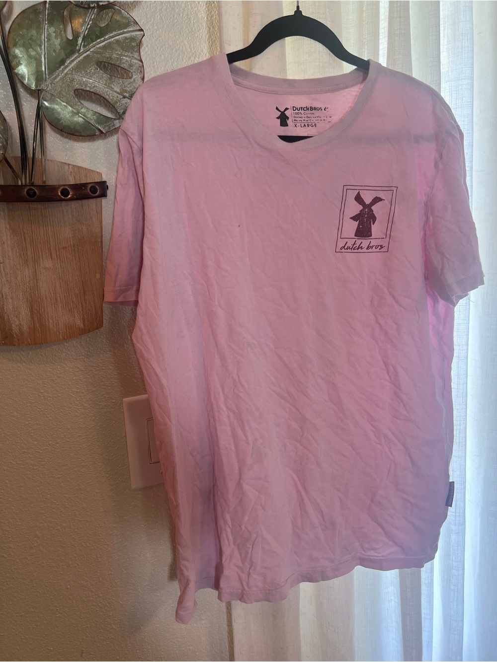 Dutch Bros Light Pink Logo Tee